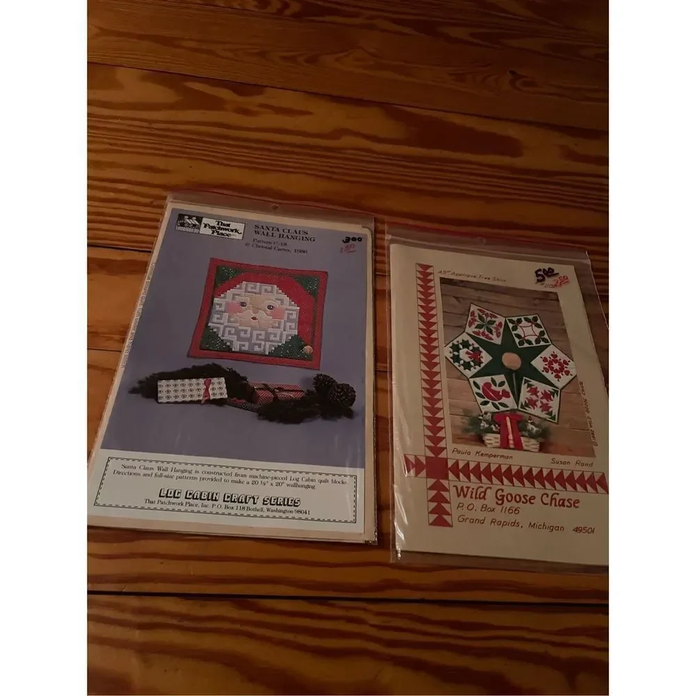 Christmas Needlepoint x2